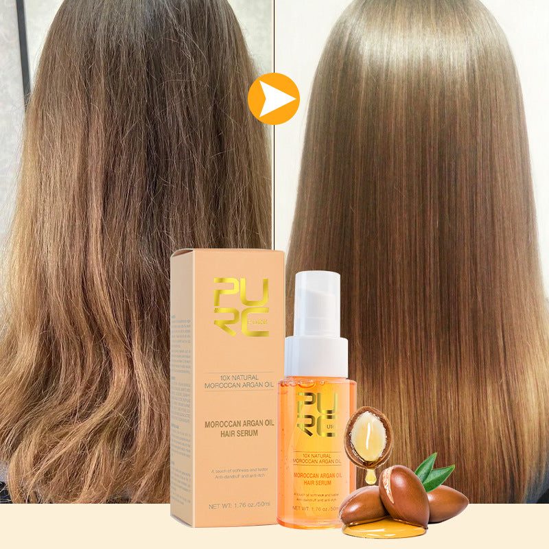 PURC Argan Oil Hair Treatment for Smooth, Shiny Hair