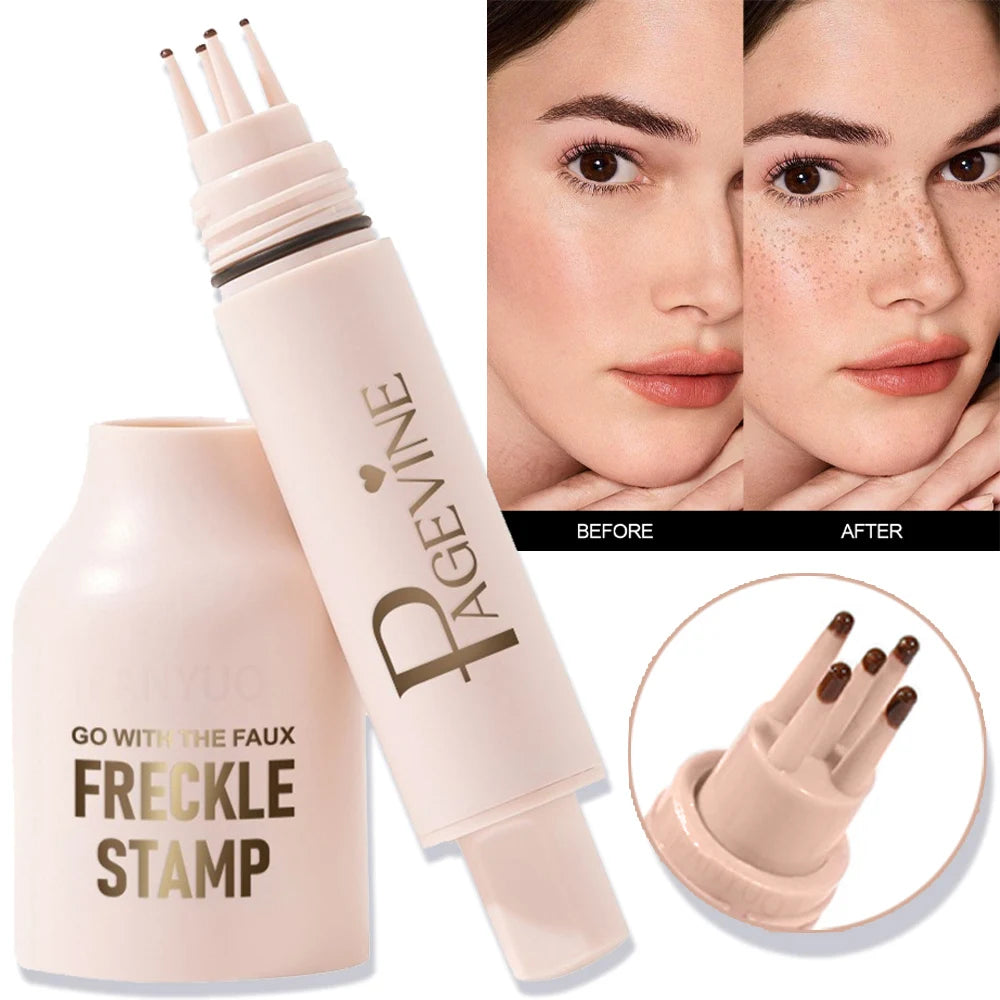 5-Tip Natural Freckle & Beauty Mark Pen